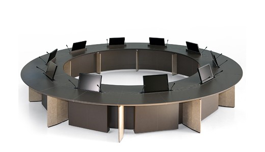 Итальянский офисный конференц-стол Polflex Epico