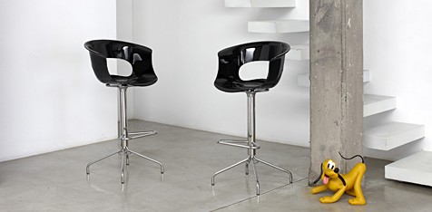 Итальянские барные стулья компании SCAB Design
