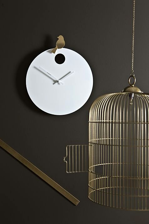 Итальянские настенные часы Diamantini & Domeniconi HAPPY BIRD
