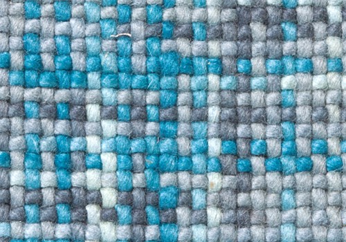 Бельгийский ковер Trinity Creations WOOLDOTS_AQUA