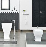 Итальянская сантехника и мебель для ванной комнаты коллекции JAZZ  ART CERAM