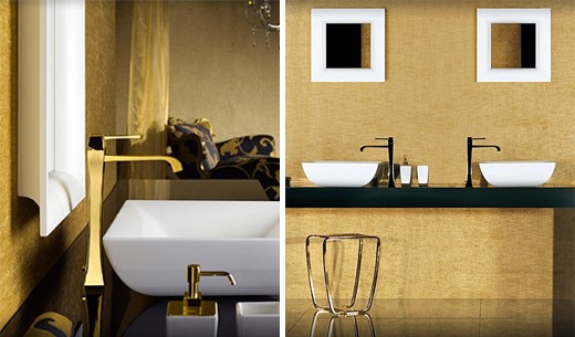 Сантехника и мебель для ванной комнаты MIMI  итальянской компании GESSI